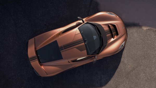 Гиперкар Nevera от Rimac представлен в эксклюзивном медном цвете