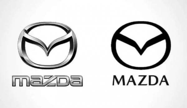 Mazda обновила свой логотип из трехмерного в плоский