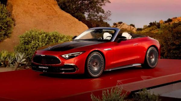 Кабриолет Mercedes-AMG SL 63 стал роскошным родстером Maybach