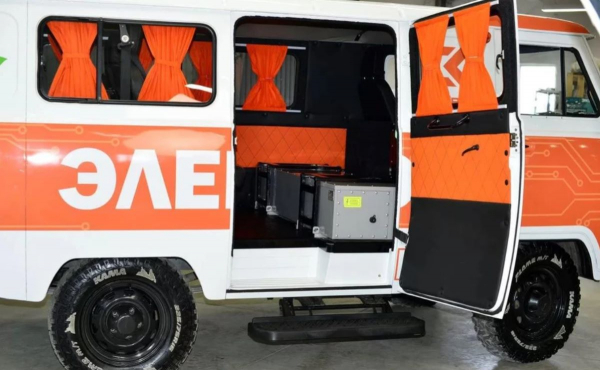 Названа стоимость электромобиля на базе &laquo;Буханки&raquo;. &laquo;Живые&raquo; фото