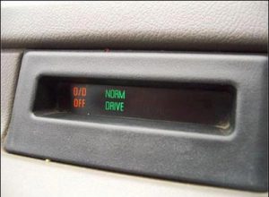 Режим овердрайв АКПП: что это, назначение, принцип работы