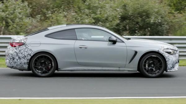 Mercedes-AMG CLE 63 с мощным V8 впервые снят на Нюрбургринге