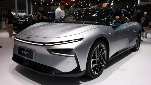 Компания XPeng показала в Китае свои модели Компания XPeng показала в Китае свои модели