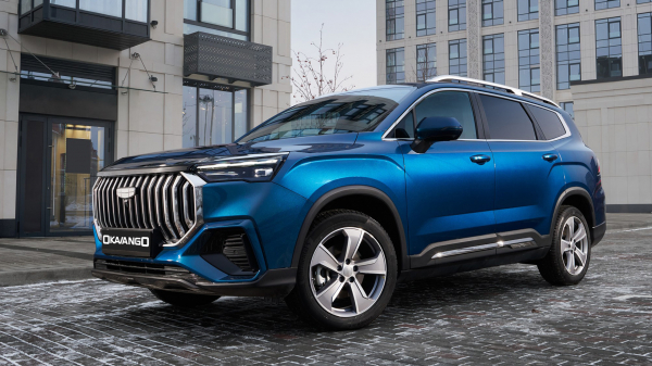 Geely представляет обновленный 7-местный кроссовер  Geely Okavango