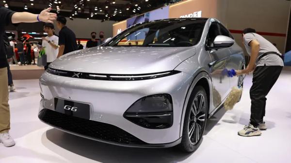 Компания XPeng показала в Китае свои модели Компания XPeng показала в Китае свои модели