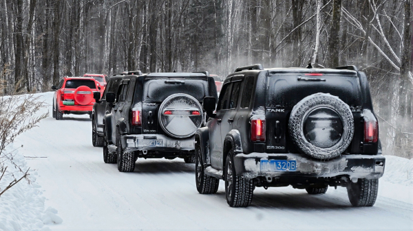 Внедорожные бренды GWM на фестивале снега и льда