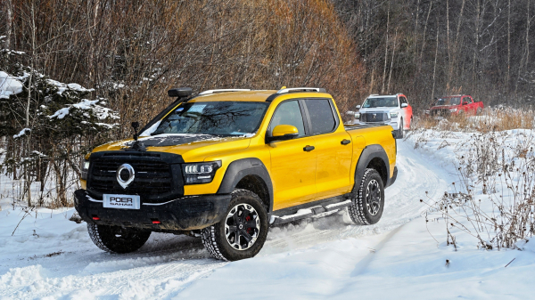 Внедорожные бренды GWM на фестивале снега и льда