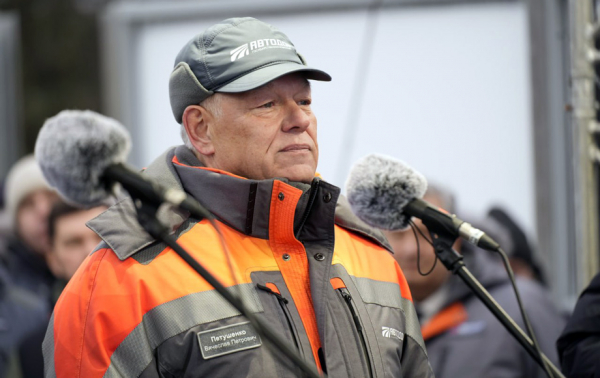 Президент открыл движение по обходу деревни Малые Вяземы на Центральной кольцевой автодороге