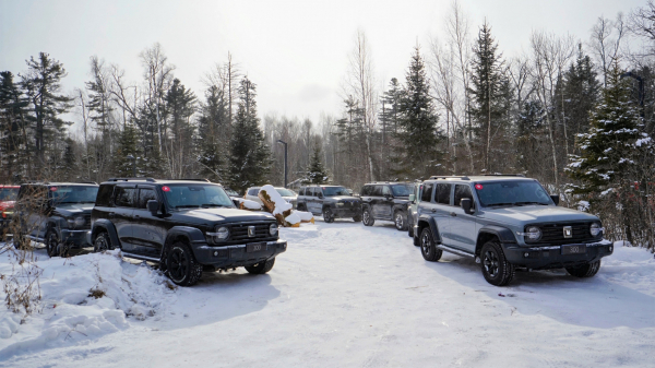 Внедорожные бренды GWM на фестивале снега и льда