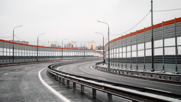 Президент открыл движение по обходу деревни Малые Вяземы на Центральной кольцевой автодороге