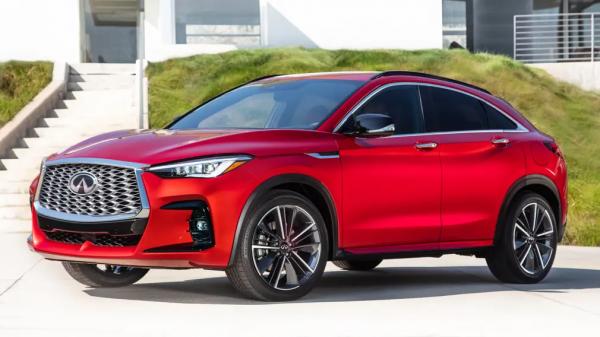 В РФ все еще продают новые купе-кроссоверы Infiniti QX55 2021 года выпуска. Сколько за них просят