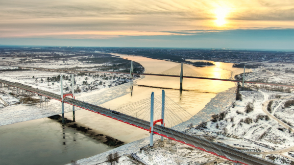 В России достигнут технологический суверенитет по вантовому мостостроению В России достигнут технологический суверенитет по вантовому мостостроению