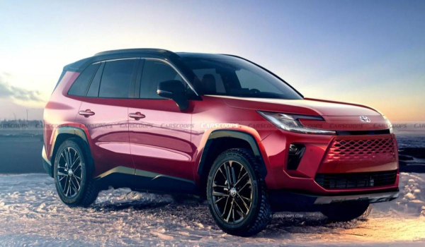 Совершенно новый Toyota RAV4 раскрыли на независимых фотоизображениях  Совершенно новый Toyota RAV4 раскрыли на независимых фотоизображениях