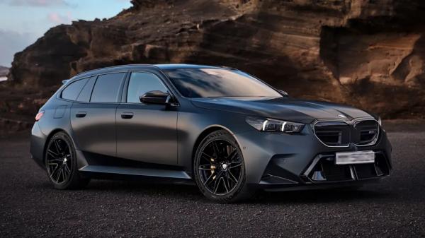 727 л.с. и 3,6 секунды до &laquo;сотни&raquo;: россиянам предложили супер-универсал BMW M5 Touring