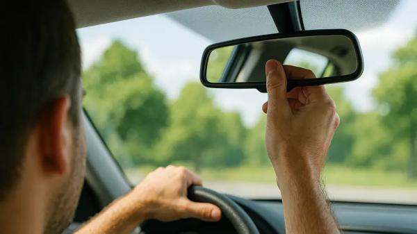 Секретная опция салонного зеркала -  о ней до сих пор не знают многие водители